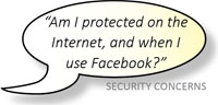 Purhasing decisions: "Am I protected on the Internet, and when I use Facebook?"